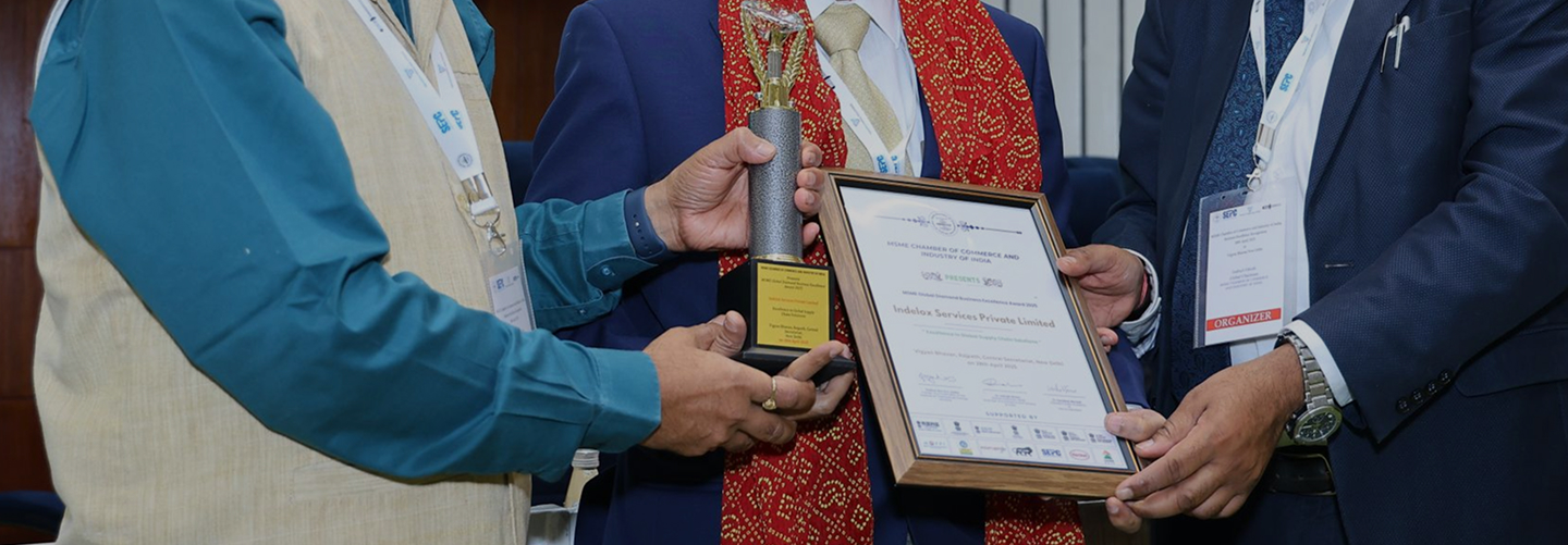 Indelox Wins MSME Global Diamond Award 2025